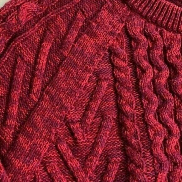 GAP Crew Neck Knit Dark Red Sweater | Women’s Size XS - Picture 4 of 4